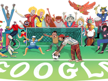 World Cup 2018 Doodle